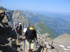 Mont&eacute;e au refuge de T&ecirc;te Rousse