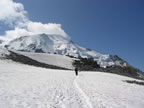 Mont&eacute;e au refuge de T&ecirc;te Rousse