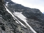 Mont&eacute;e au refuge du Gouter : le couloir