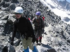 Mont&eacute;e au refuge du Gouter