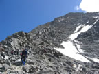 Mont&eacute;e au refuge du Gouter