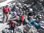 Mont&eacute;e au refuge du Gouter