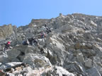 Mont&eacute;e au refuge du Gouter