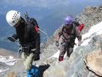 Mont&eacute;e au refuge du Gouter