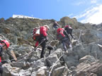 Mont&eacute;e au refuge du Gouter