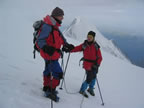 Descente du D&ocirc;me du Gouter