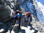 Mont&eacute;e &agrave; l’Aiguille du Gouter
