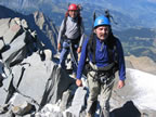 Mont&eacute;e &agrave; l’Aiguille du Gouter