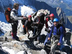 Mont&eacute;e &agrave; l’Aiguille du Gouter