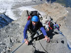 Mont&eacute;e &agrave; l’Aiguille du Gouter