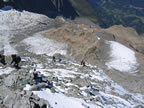 Mont&eacute;e &agrave; l’Aiguille du Gouter