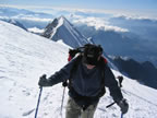 Mont&eacute;e au d&ocirc;me du Gouter