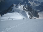 Vue sur le Mont Maudit