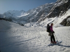 Mont-Blanc &agrave; skis