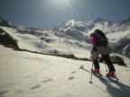 Mont-Blanc &agrave; skis