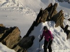 Mont-Blanc &agrave; skis