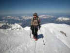 Mont-Blanc &agrave; skis