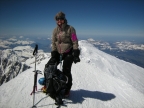 Mont-Blanc &agrave; skis