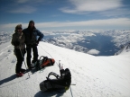 Mont-Blanc &agrave; skis