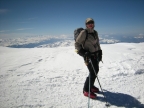 Mont-Blanc &agrave; skis