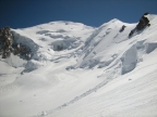 Mont-Blanc &agrave; skis