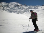 Mont-Blanc &agrave; skis